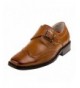 Oxfords Boy's Wingtip Shoe with Side Buckle (Toddler - Little Kid - Big Kid) - Brown - CG18999YRXG $62.34