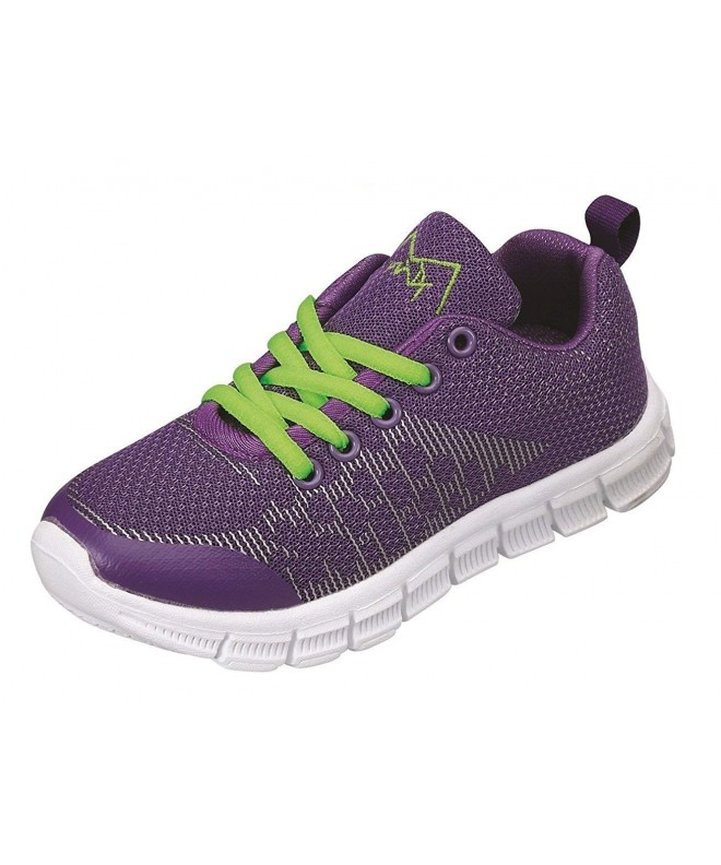 Running M-AIR Ultra Lightweight - Kids Athletic Lace Sneakers for Boys & Girls - Dash Purple - C61883T4AYK $41.31