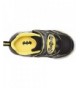 Oxfords Baby Boy's BMF355 Batman Lighted Sneaker (Toddler/Little Kid) - Black/Yellow - CP18E0O9T8Q $54.08