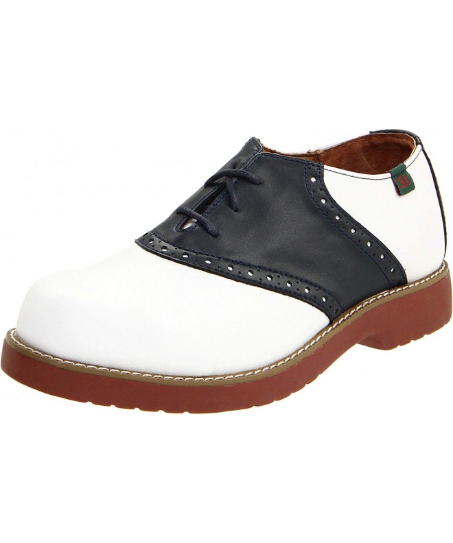 Oxfords Varsity 6300 Uniform Shoe (Toddler/Little Kid/Big Kid) - White/Navy - CN112MG47RJ $71.47