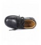 Oxfords Toddler Kids Genuine Leather Shoes Boys Girls Uniform School Sneakers - Black - C618NCZ8QQ4 $51.88
