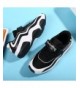Running Kids Tennis Shoes Colorblock Lightweight Breathable Running Sneaker - Black - CS18GDR6HXZ $39.34
