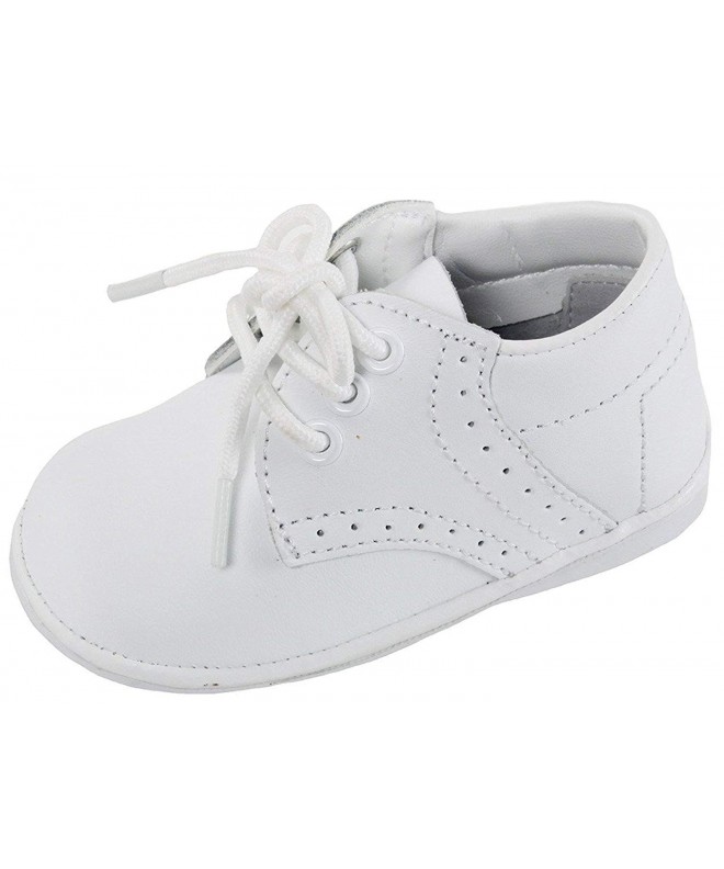 Oxfords Baby Boys White Oxford Christening Shoes Size 6 - CR11H4Z4NQ3 $44.94