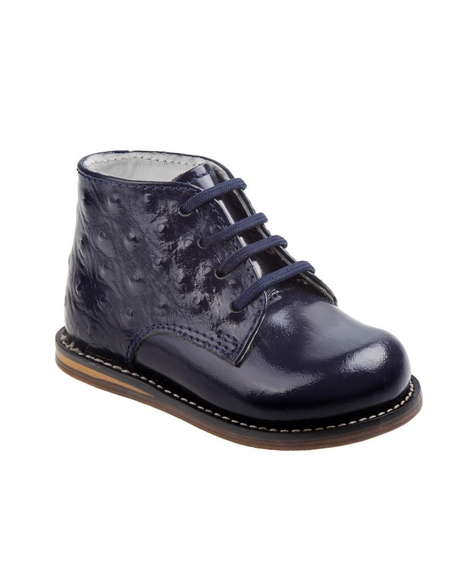 Oxfords 2-8 Patent Ostrich Walking Shoes (Navy Patent Ostrich - 4.5) - CM18KQH53R6 $64.45