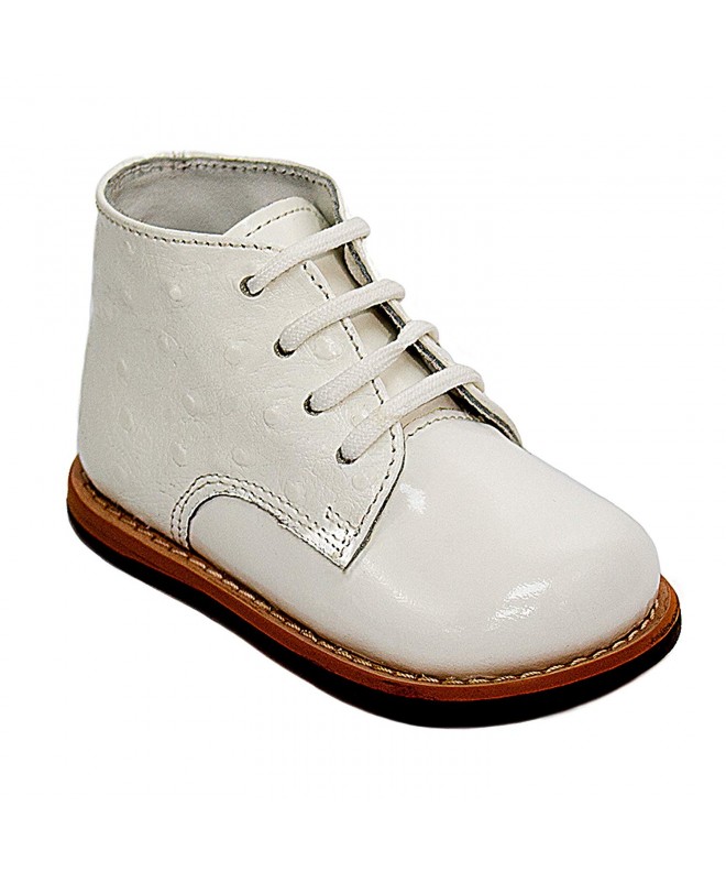 Oxfords 2-8 Patent Ostrich Walking Shoes (White Patent Ostrich - 4.5) - CQ18KQHKT28 $65.33