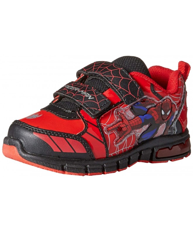 Oxfords Ultimate Spiderman Shoes-Red/Black-7 M US Toddler - CX112MG47IX $48.87