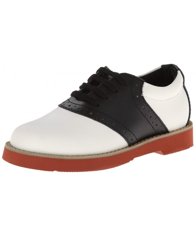 Oxfords Spirit Saddle Shoe (Toddler/Little Kid/Big Kid) - White/Black - C011EUUALSX $93.31
