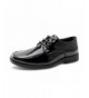 Oxfords Boys School Uniform Dress Shoes Lace-up Formal Shoes - Black - CI18NTK6MRX $34.28